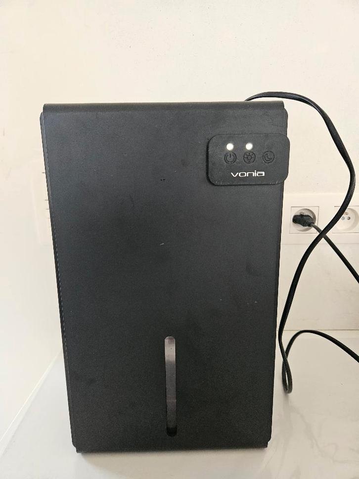 Vonia Luchtontvochtiger – 1000 ml/dag – Zwart, Electroménager, Équipement de traitement de l'air, Comme neuf, Déshumidificateur