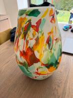 Vaas uit fidrio glas, Huis en Inrichting, Woonaccessoires | Vazen, Ophalen, Zo goed als nieuw, Glas, Minder dan 50 cm