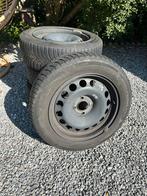 4 pneus hiver Peugeot 2008 Hankook 195/65 R16 sur jantes, Auto-onderdelen, Banden en Velgen, Ophalen, Gebruikt, 16 inch, Banden en Velgen