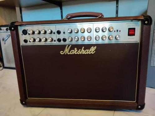 Marshal Accoustic Soloist (2x40 watt - stereo) amp ., Muziek en Instrumenten, Versterkers | Bas en Gitaar, Gebruikt, Gitaar, 50 tot 100 watt