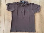 Polo Lacoste maat 3 (=S) - heren, Comme neuf, Lacoste, Brun, Taille 46 (S) ou plus petite