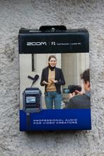 Zoom F1 recorder + micro lav • interview, vlog, présentation, Musique & Instruments, Comme neuf, Autres types, Enlèvement ou Envoi