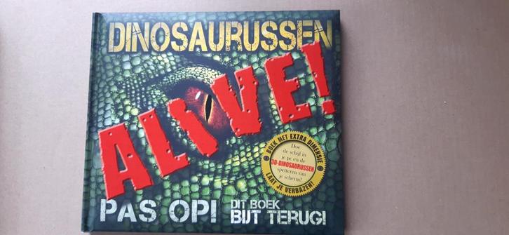 Des dinosaures vivants !  livre en réalité augmentée + DVD, Livres, Encyclopédies, Comme neuf, Tome à part, Animaux, Enlèvement ou Envoi