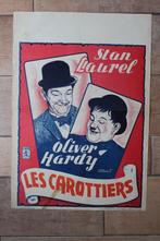 filmaffiche Laurel and Hardy les carottiers filmposter, Verzamelen, Posters, Ophalen of Verzenden, A1 t/m A3, Film en Tv, Rechthoekig Staand