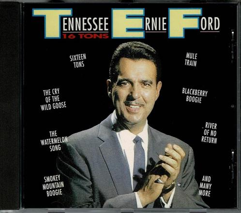 Tennessee Ernie Ford - 16 Tons, CD & DVD, CD | Country & Western, Comme neuf, Enlèvement ou Envoi
