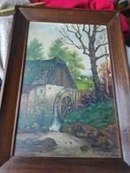 Schilderij 1941 op doek moet vandaag weg elk bod getekend, Ophalen, Schilderij
