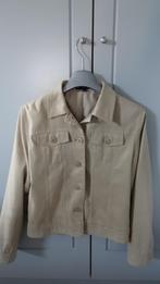 VESTJE SUEDINE BEIGE MERK  1 2 3, Kleding | Dames, Beige, Ophalen of Verzenden, Zo goed als nieuw, 1 2 3
