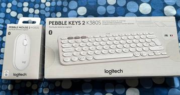 Logitech+ draadloze muis met toetsenbord Nieuw  beschikbaar voor biedingen