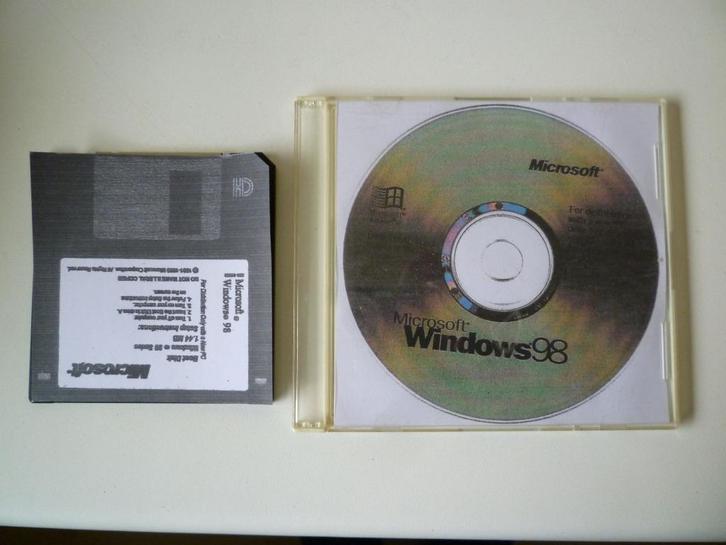 Windows 98-software, Computers en Software, Besturingssoftware, Zo goed als nieuw, Windows, Ophalen of Verzenden