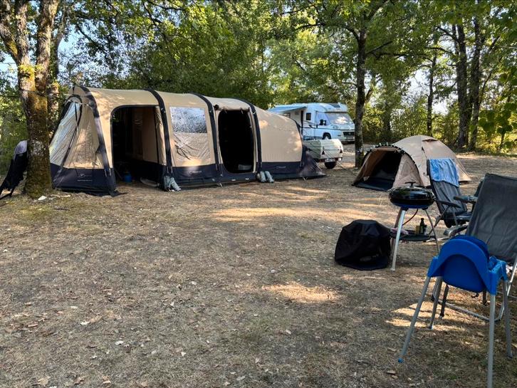 Tent opblaasbaar Bardani Prestige Air RSC 5 personen, Caravanes & Camping, Tentes, jusqu'à 5, Comme neuf, Enlèvement