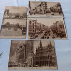 4 heel oude postkaarten van Brussel, Verzamelen, Postkaarten | België, Ophalen of Verzenden, 1920 tot 1940, Brussel (Gewest)