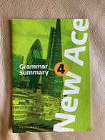 Grammar Summary 4 New Ace, Boeken, Schoolboeken, Ophalen, ASO, Engels, Nieuw