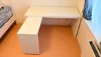 Ikea bureau met uitkalapbaar werkblad, Huis en Inrichting, Ophalen, Zo goed als nieuw, Bureau