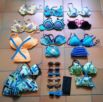 bikinis et lunettes de soleil beschikbaar voor biedingen