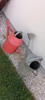 Lot ancien arrosoir en zinc, Tuin en Terras, Gieters, Ophalen of Verzenden, Zo goed als nieuw