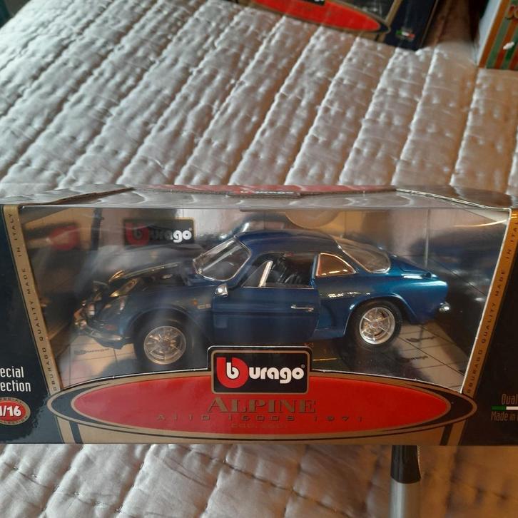 ALPINE A110 1600S 1971 *MIB* BbURAGO., Hobby en Vrije tijd, Modelauto's | 1:18, Nieuw, Auto, Burago, Ophalen