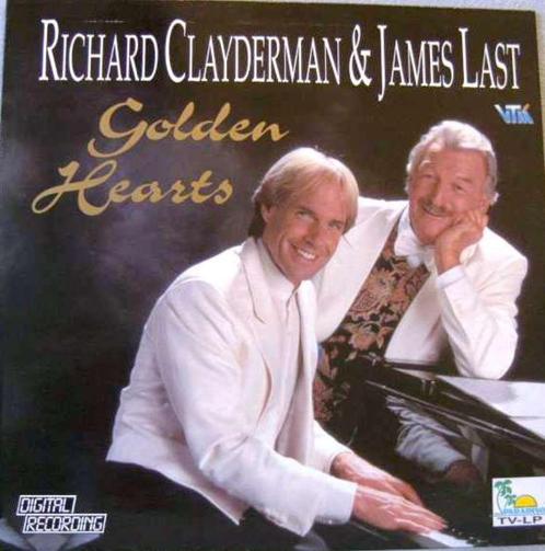 LP Richard Clayderman & James Last - Golden Hearts, Cd's en Dvd's, Vinyl | Pop, Zo goed als nieuw, 1960 tot 1980, 12 inch, Ophalen of Verzenden