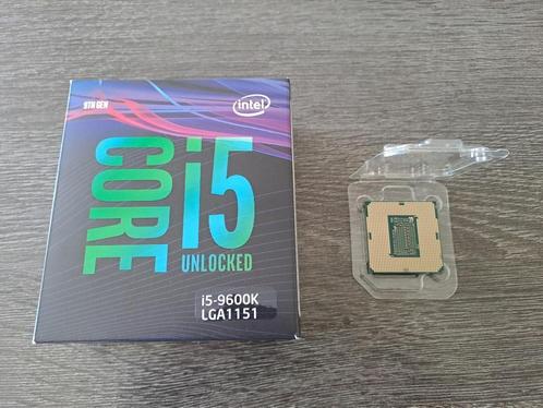 Processeur Intel Core i5-9600K avec boite, Computers en Software, Processors, Gebruikt, 6-core, 4 Ghz of meer, Ophalen of Verzenden