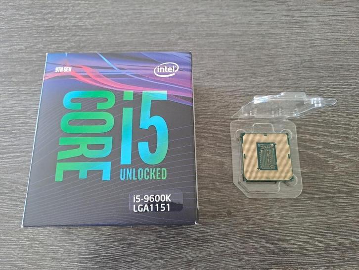 Processeur Intel Core i5-9600K avec boite, Computers en Software, Processors, Gebruikt, 6-core, 4 Ghz of meer, Ophalen of Verzenden