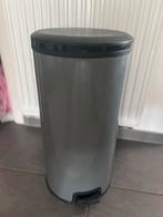 Poubelle gris et noir, Huis en Inrichting, Woonaccessoires | Prullenbakken, Ophalen, Zo goed als nieuw