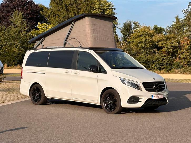 Mercedes-Benz Marco Polo AMG Line – 2020 – Zeer goede staat, Auto's, Mercedes-Benz, Particulier, V-Klasse, 360° camera, ABS, Achteruitrijcamera