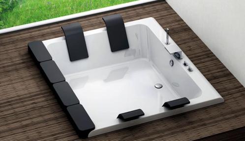 Luxe XXL bad acryl wit, Huis en Inrichting, Overige Huis en Inrichting, Nieuw, Ophalen