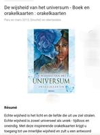 De wijsheid van het universum.  Orakelkaarten met boek, Boeken, Esoterie en Spiritualiteit, Ophalen, Zo goed als nieuw