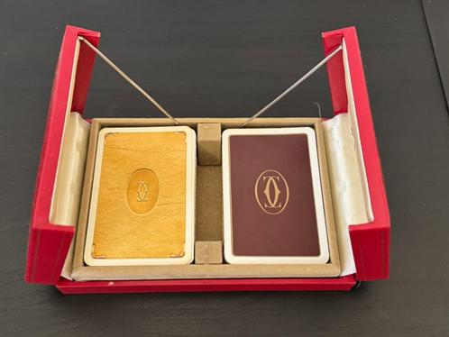 CARTIER Vintage kaartspellen, Antiek en Kunst, Antiek | Woonaccessoires, Ophalen of Verzenden