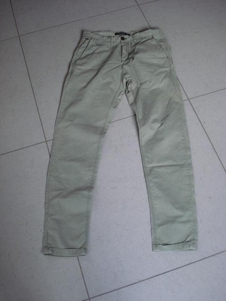 Only & Sons groene broek, heren/jongens. mt 29, Kleding | Heren, Broeken en Pantalons, Gedragen, Groen, Ophalen of Verzenden