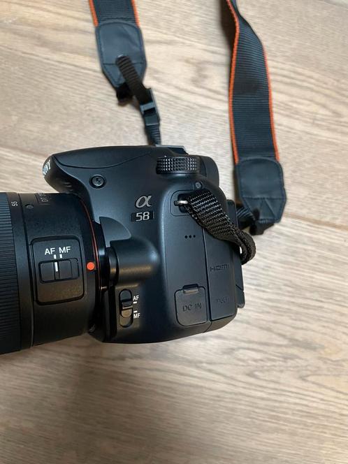 Sony A58 + 55-300 + 18-55 (307 clicks), Audio, Tv en Foto, Fotocamera's Digitaal, Zo goed als nieuw, Sony, Ophalen of Verzenden