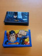 2 x portefeuilles pour enfants Batman Spiderman, Comme neuf, Bleu, Enlèvement ou Envoi