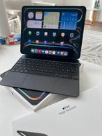 Ipad Pro 13 inch (512GB)(2024) Wifi + 5G + Magic apple toets, Computers en Software, Apple iPads, Ophalen of Verzenden, Zo goed als nieuw