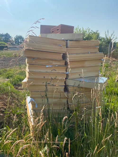Isolatieplaten +- 22m2, Doe-het-zelf en Bouw, Isolatie en Afdichting, Zo goed als nieuw, Ophalen