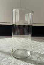 Vase haut et cylindrique en verre, Comme neuf, Enlèvement, Moins de 50 cm, Autres couleurs