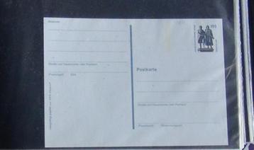 Duitse voorgefrankeerde postkaarten beschikbaar voor biedingen