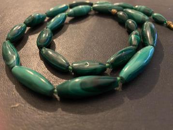 Collier bijou Congo Africa en malachtite, Enlèvement ou Envoi