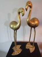 Hollywood Regency messing flamingo's, Antiek en Kunst, Ophalen of Verzenden