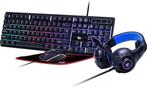 4 in 1 - Gaming kit, Gembird, Clavier gamer, Enlèvement, Filaire