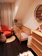 Houten kinderbedje 120x60 met Aerosleep matras., Kinderen en Baby's, Kinderkamer | Complete kinderkamers, Ophalen, Gebruikt