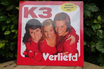 K3 ‎– Verliefd rode vinyl beschikbaar voor biedingen