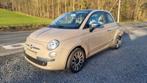 Fiat 500 lounge 2014 130000km 1300cc benzine, Auto's, Euro 5, Beige, 4 cilinders, Leder en Stof