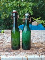 Oude  bierflessen brouwerij Muyshondt van Wintham Hingene, Ophalen of Verzenden, Gebruikt