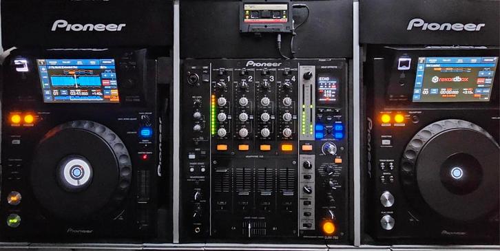 Prachtige Pioneer DJ-Set (XDJ-1000 & DJM-750), Musique & Instruments, DJ sets & Platines, Pioneer, Enlèvement