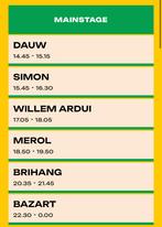 4 tickets Summerlove Zondag 6 Juli, Tickets en Kaartjes, Drie personen of meer