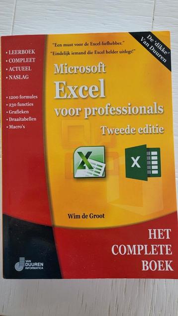Wim de Groot - Excel voor professionals