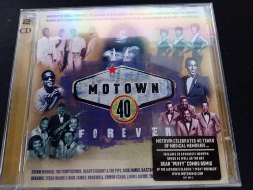 Motown 40 Forever * 2 x CD *, CD & DVD, CD | R&B & Soul, Comme neuf, Soul, Nu Soul ou Neo Soul, 1960 à 1980, Enlèvement ou Envoi