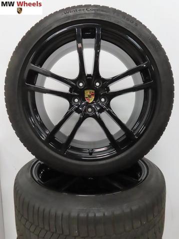 Originele Porsche Cayenne Coupe 21 inch velgen winterbanden beschikbaar voor biedingen