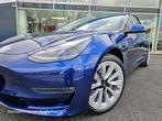 Tesla Model 3 Deep Blue Range Dual Motor Zwart Int/Autopilot, Te koop, Berline, Gebruikt, 5 deurs