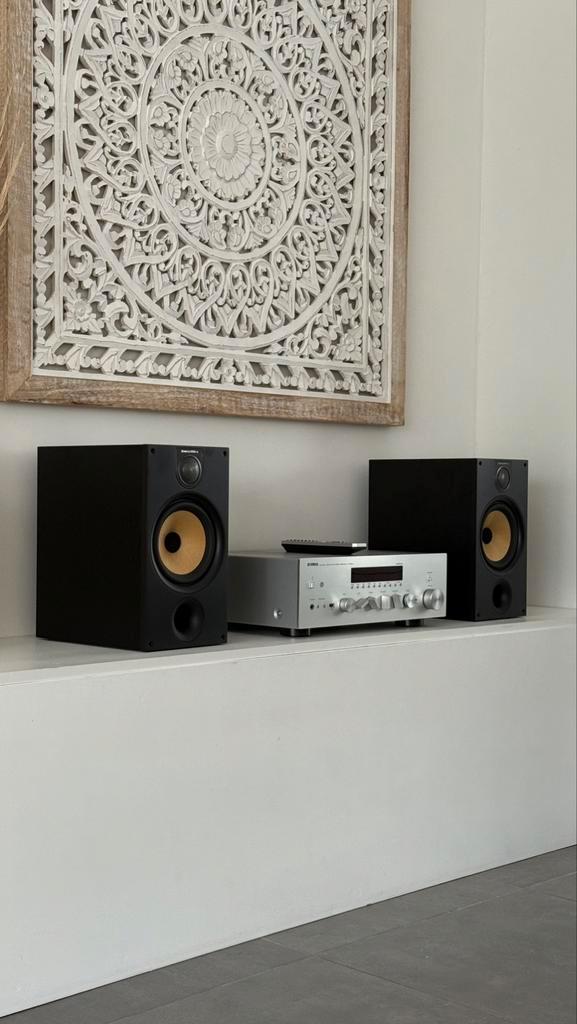 Yamaha R-N602 + B&W 685 S2 HIFI-set, Audio, Tv en Foto, Home Cinema-sets, Zo goed als nieuw, Ophalen