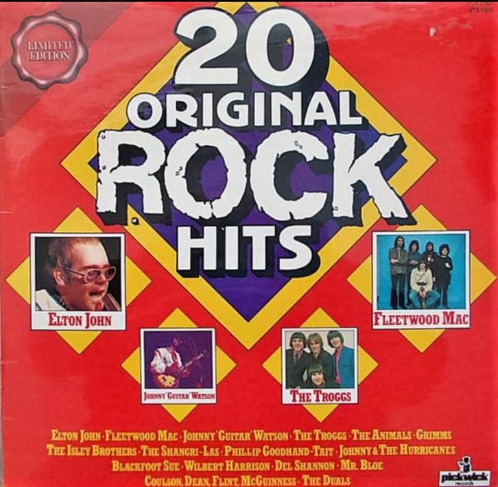 vinyl: 20 ORIGINAL ROCK HITS, CD & DVD, Vinyles | Rock, Utilisé, Pop rock, 12 pouces, Enlèvement ou Envoi